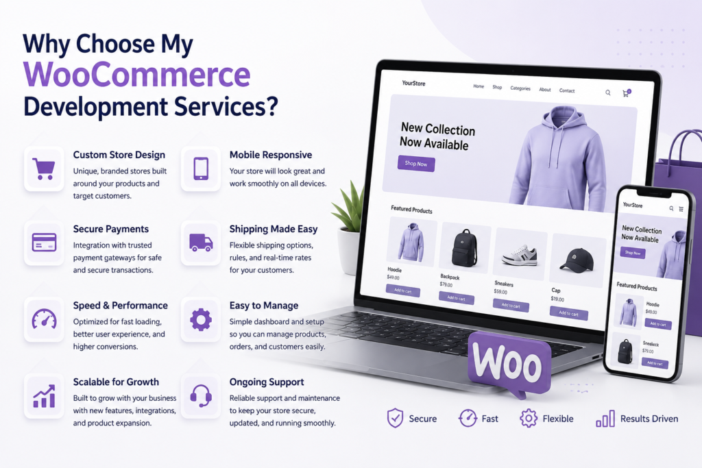Benefits of WooCommerce development services by Rizwan Yousaf