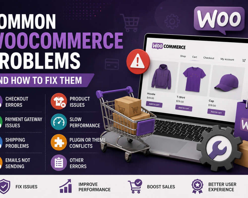 Common WooCommerce Problems and How to Fix Them