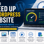 How to speed up a WordPress website using caching, image optimization and faster hosting
