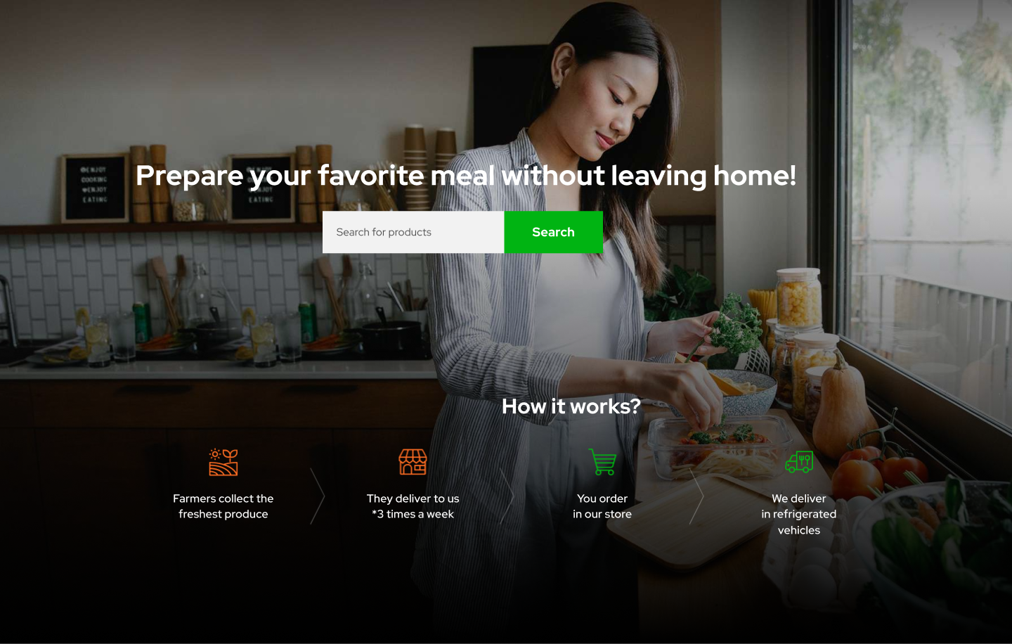 Online Grocery Store Website