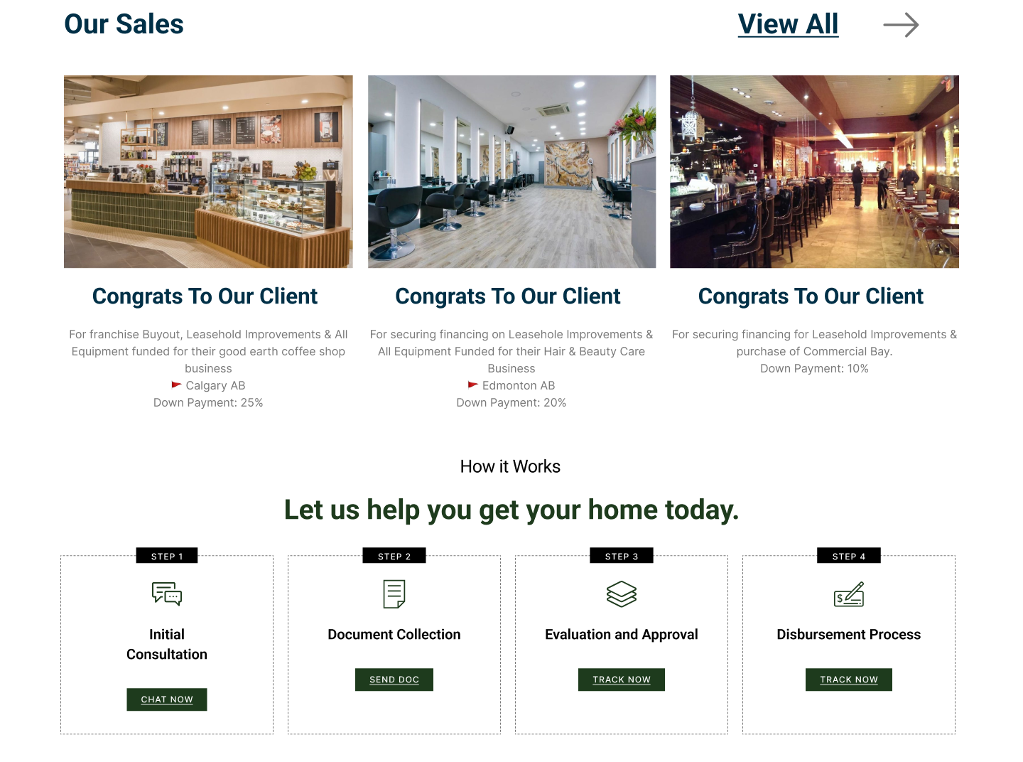 The Vitality Team Mortgage Website