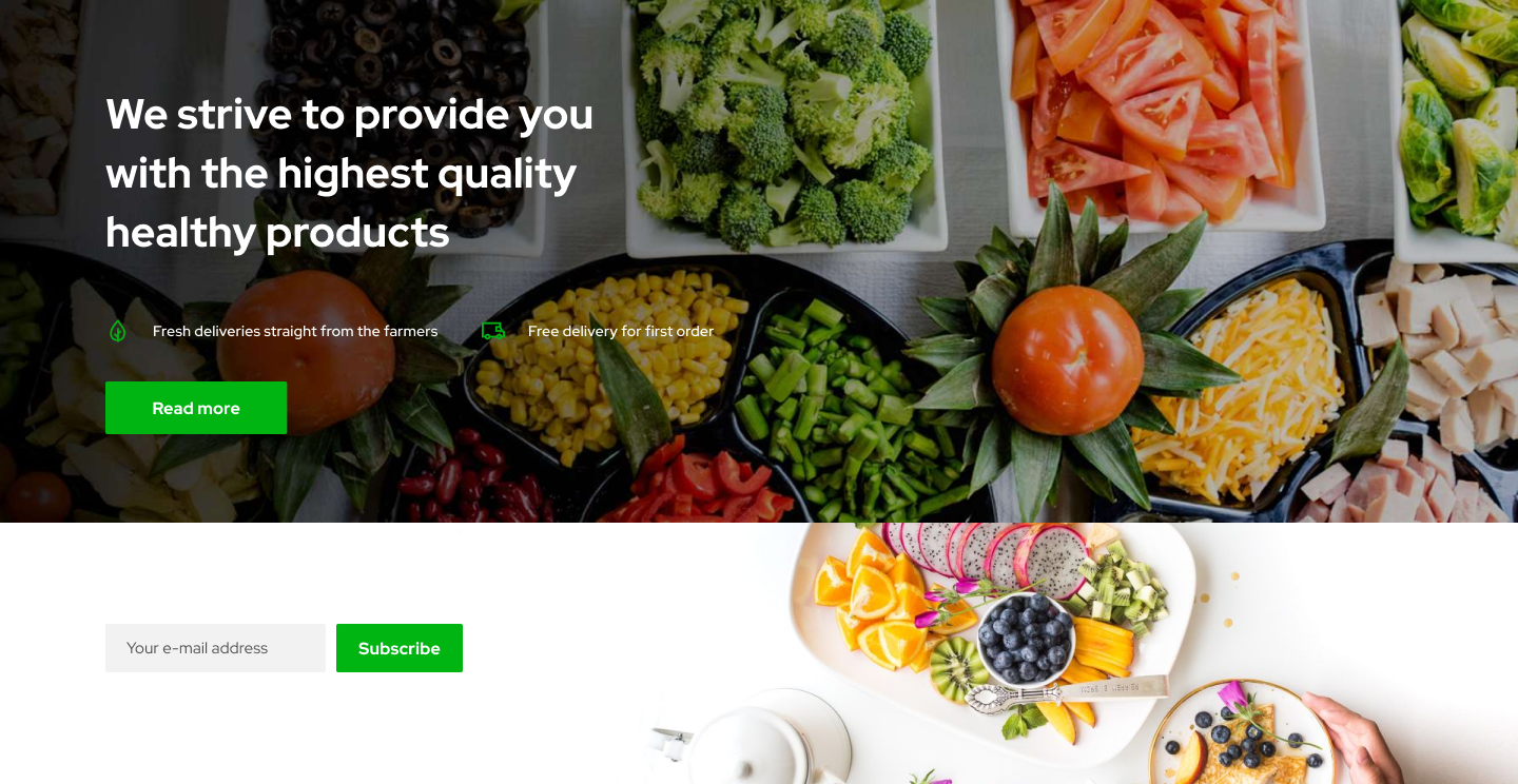 Online Grocery Store Website