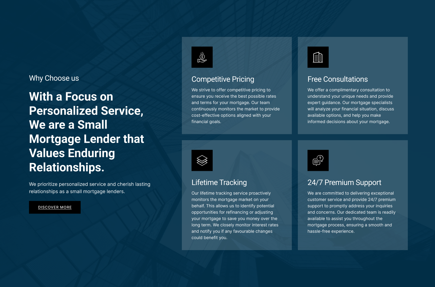 The Vitality Team Mortgage Website