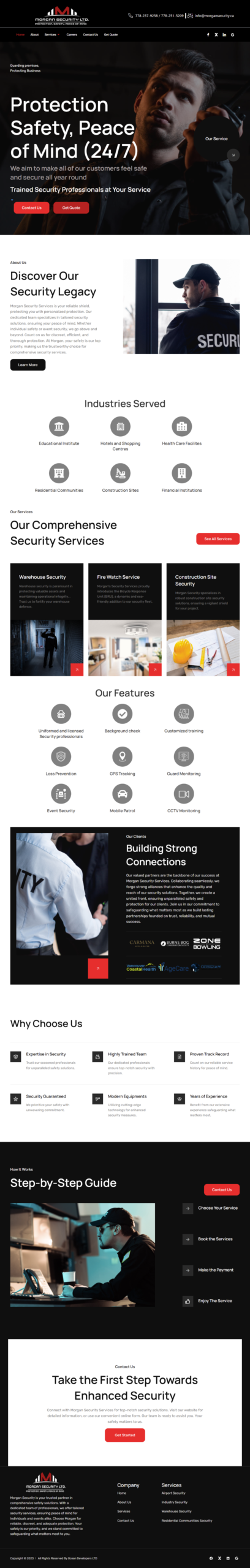 Morgan Security Website